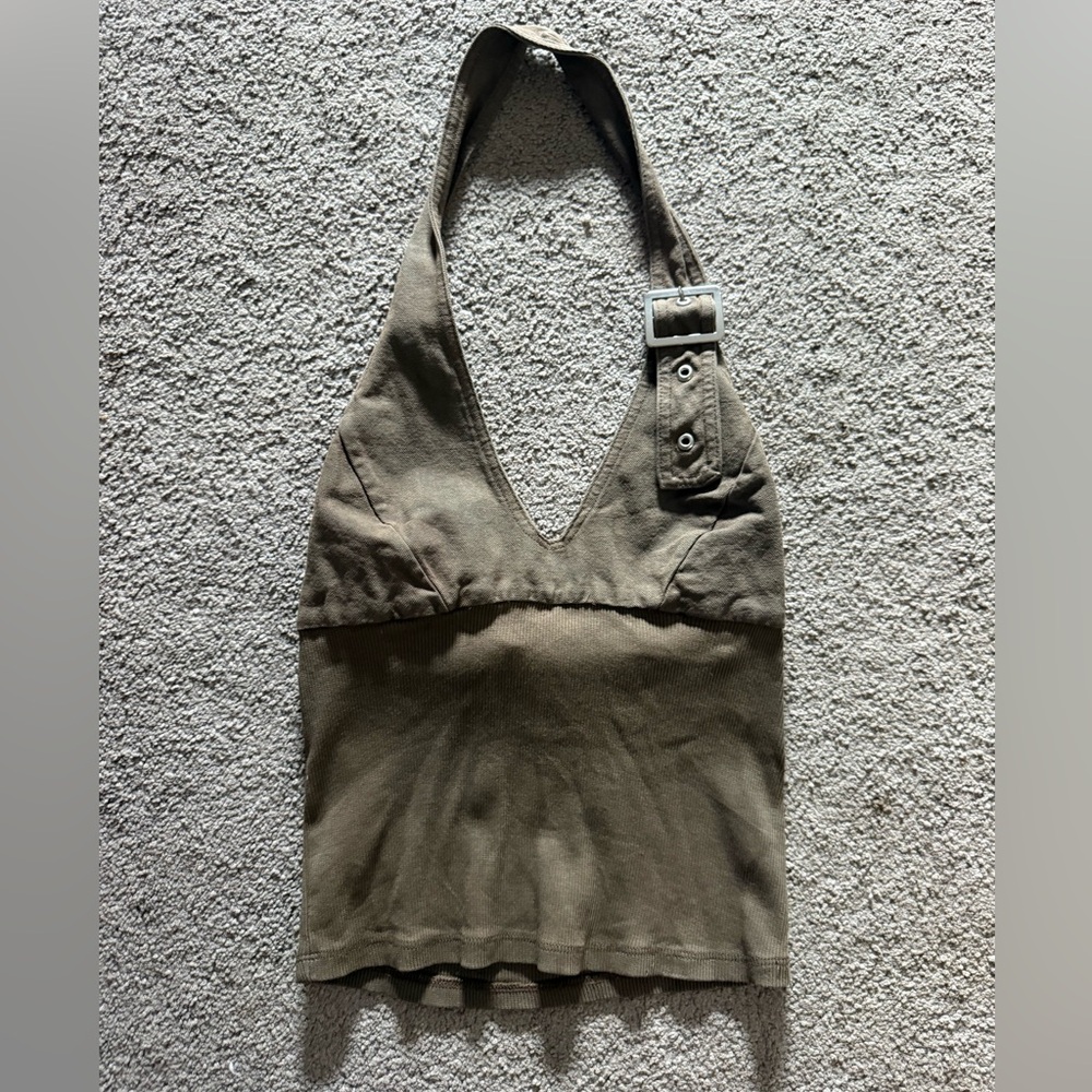 Zara Halter Tank Top